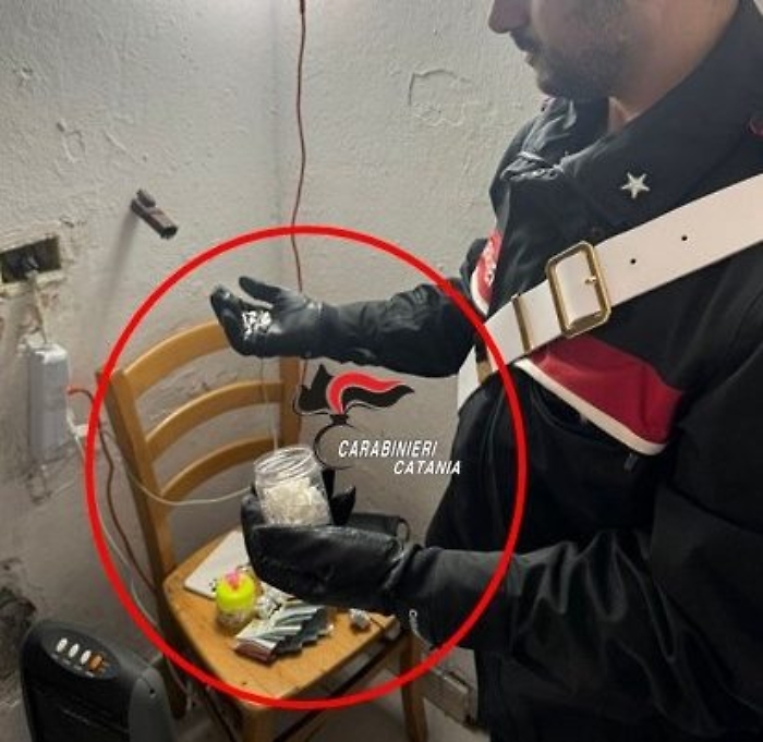 Droga sequestrata a Librino dai carabinieri