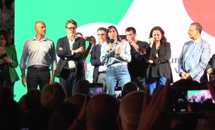 Elly Schlein a Catania