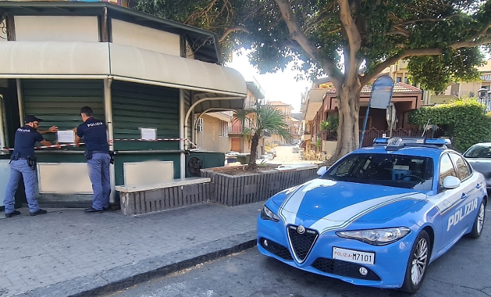 BIANCAVILLA, SOSPESA PER 7 GIORNI L&rsquo;ATTIVITA&rsquo; DI UN CHIOSCO. ERA RITROVO D...DICATI