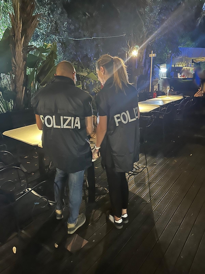 CONTROLLI SERATA DANZANTE ALLA PLAYA, RISCONTRATE DIVERSE IRREGOLARITA&rsquo;, SANZIONI PER MIGLIAIA DI EURO