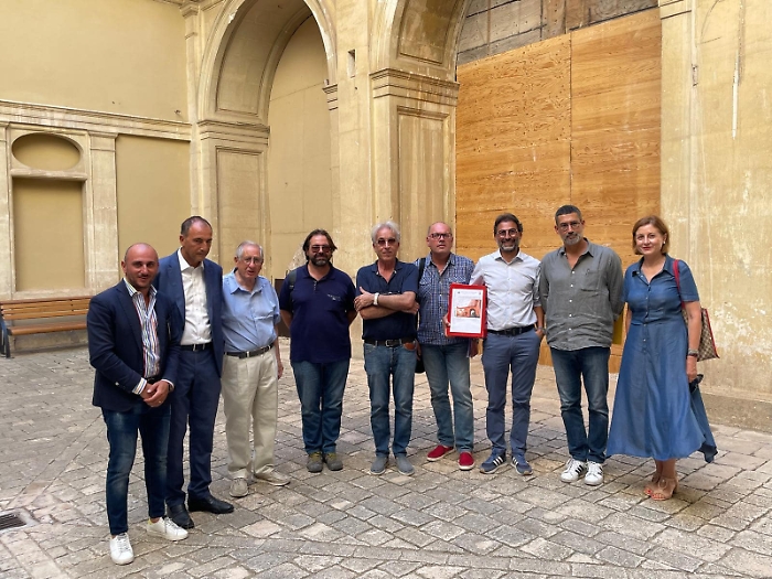 Consegna dei lavori palazzo Iacono