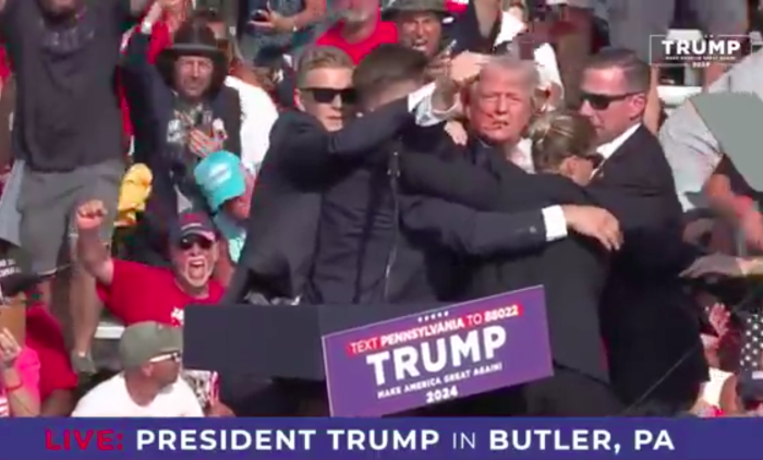 Donald Trump ferito Pennsylvania