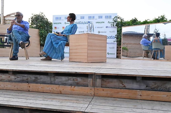 Giacarlo De Cataldo e Chiara Scucces