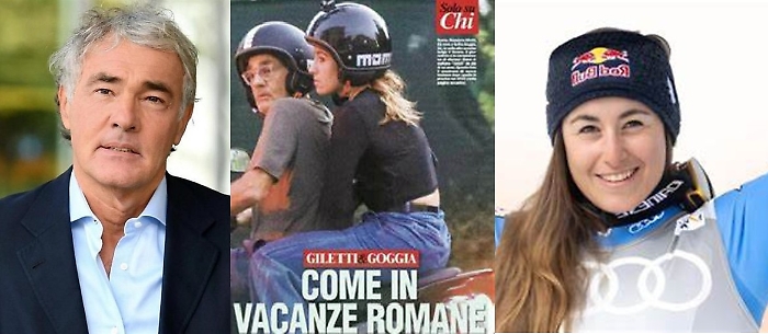 Giletti e Goggia paparazzati da Chi a Roma