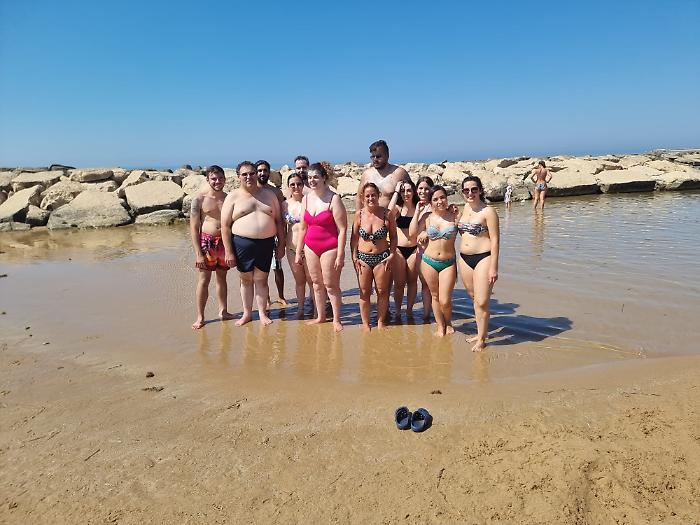 Il gruppo Uici Ragusa al mare