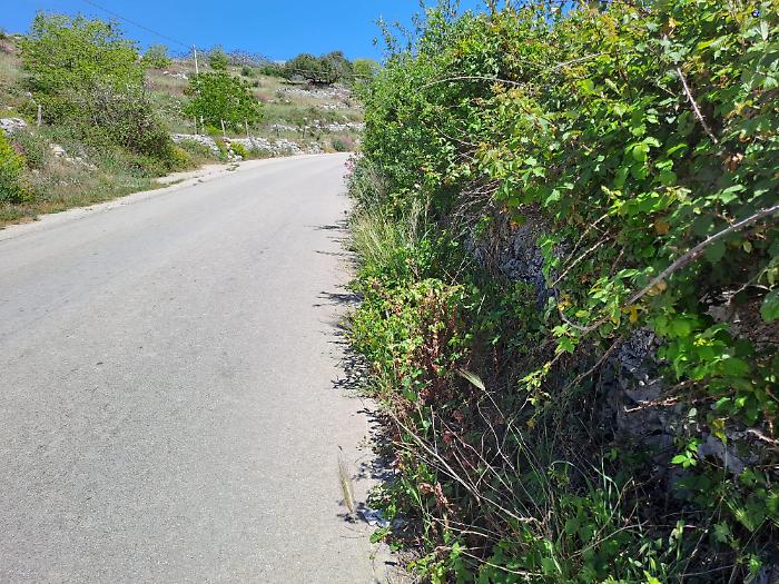 La strada che conduce a San Giacomo