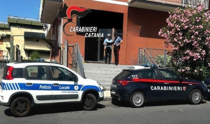 Controlli carabinieri Misterbianco
