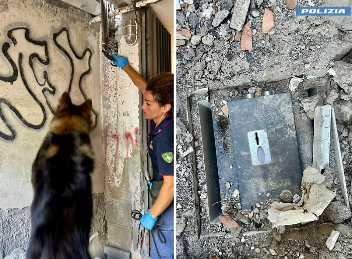 SUPERMARKET DELLA DROGA IN VIA CAPO PASSERO SMANTELLATO DALLA POLIZIA DI STATO 2