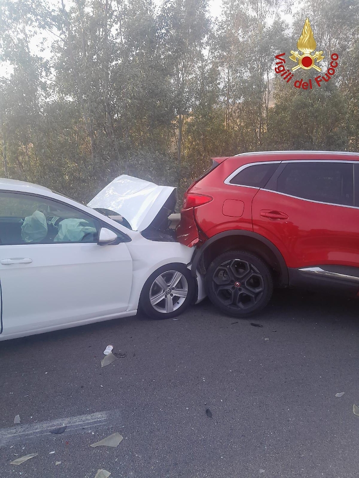 Incidente autostrada A19 viadotto Ferrarelle