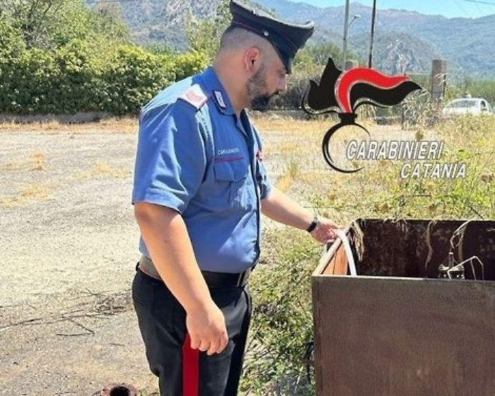 Carabinieri a Castiglione di Sicilia