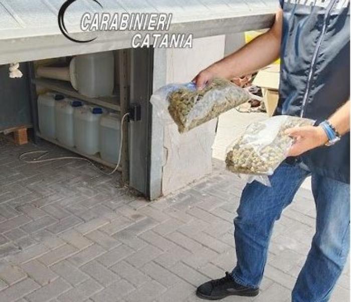 Droga trovata in garage a Trappeto