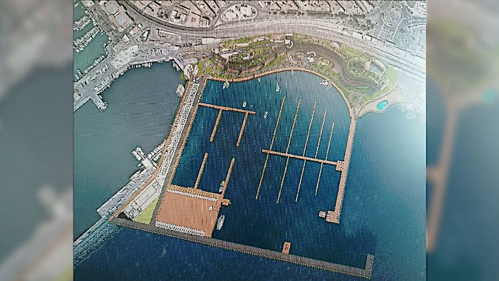 progetto porto turistico di Catania sulla Scogliera d'Armisi