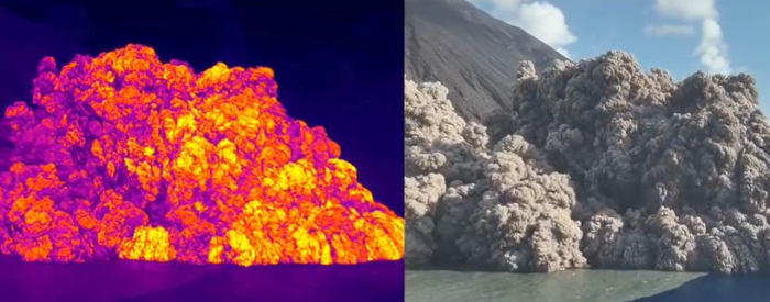 Eruzione a Stromboli