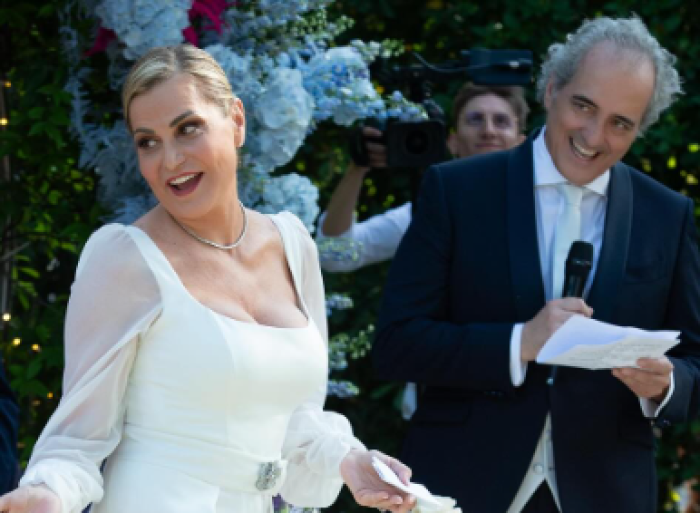 Il matrimonio di Simona Ventura e Giovanni Terzi