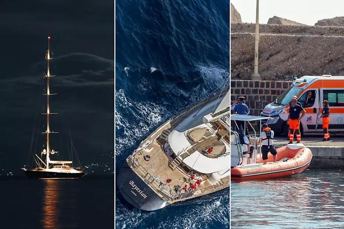 Barca a vela naufragata a Porticello