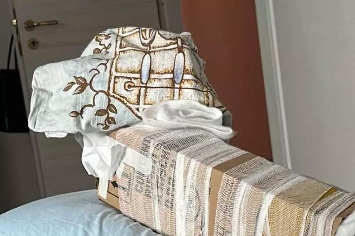 Frattura medicata con il cartone a Messina