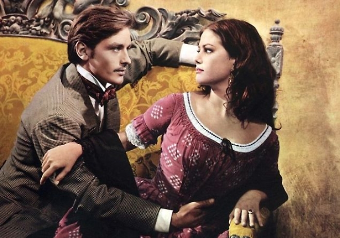 Alain Delon e Claudia Cardinale ne "Il Gattopardo"