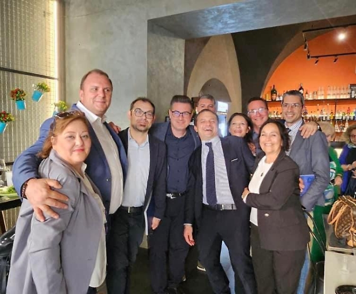 Il coordinamento provinciale di Ragusa con Cateno De Luca