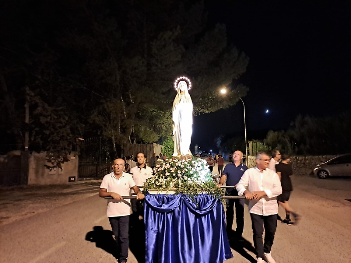 La processione con il simulacro 2024