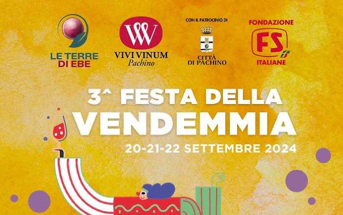 Locandina Terza Festa Vendemmia Pachino