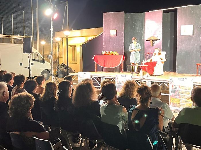 Un momento della rappresentazione di sabato scorso