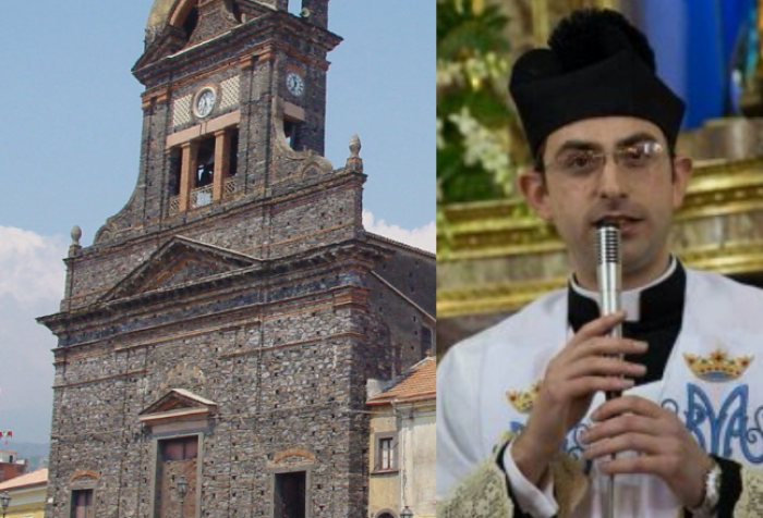 La Chiesa Madre di Sant'Alfio e don Gabriele Aiola