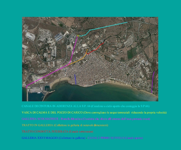 planimetria opere dissesto idrogeologico interventi