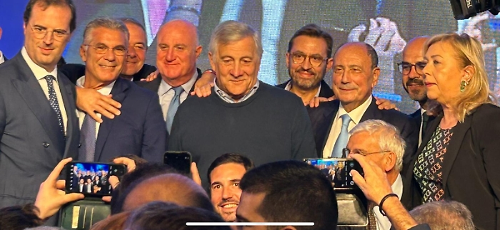 Cugnata tra Tajani e Schifani
