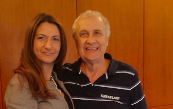 Giacomo Caudo e Daniela Sapienza