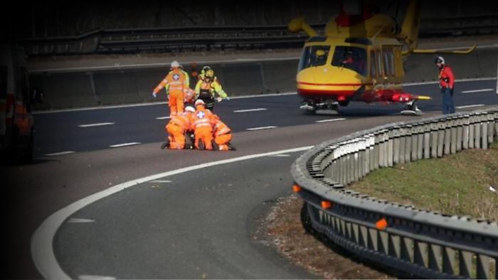 elisoccorso in autostrada