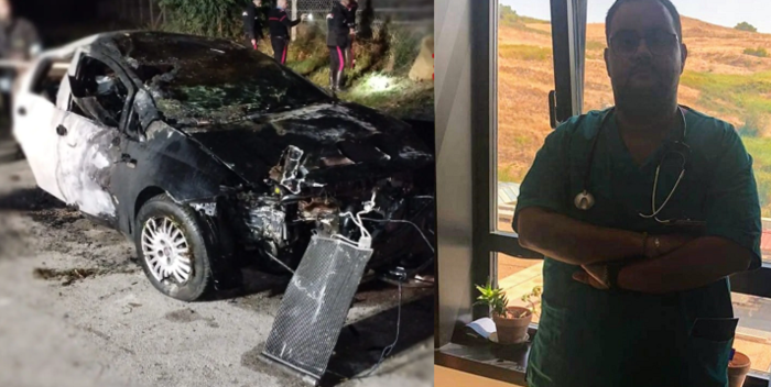 Morto carbonizzato in auto a Enna: la vittima Ugo Vinci