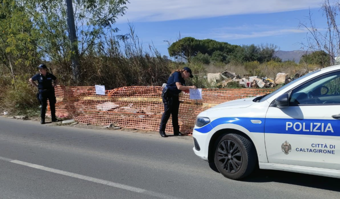 Discarica sequestrata a Caltagirone