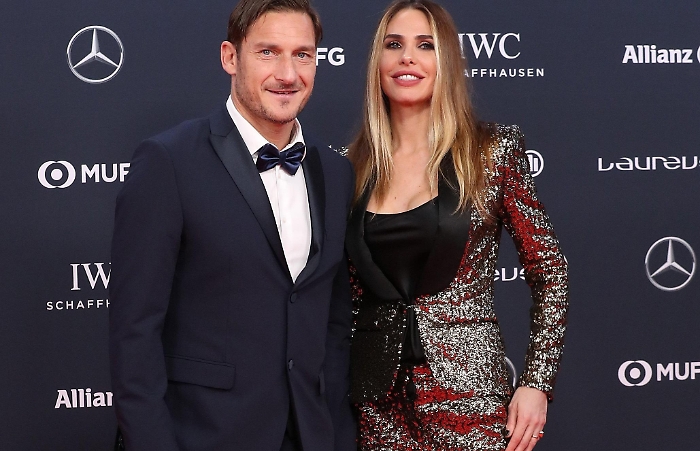 Francesco Totti e Ilary Blasi
