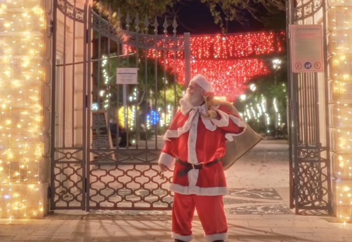 Babbo Natale a ibla