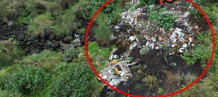 Discariche abusive nel Catanese
