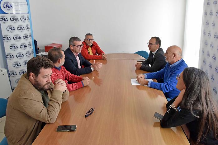 L'incontro tra Cgil e Cna