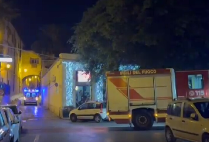 Ascensore precipitato a Palermo