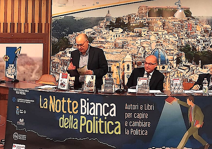 notte bianca della politica da sinistra Giorgio Massari e Francesco Raniolo