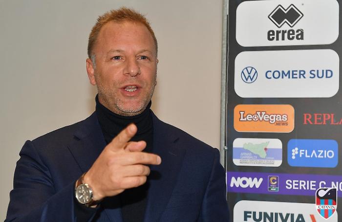 Il vicepresidente del Catania calcio Vincenzo Grella