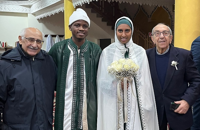 Alfio Carciola Ousmane, Serena e Franco Battiato