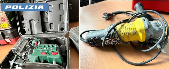 LA POLIZIA DI STATO INDIVIDUA UN ALTRO DEPOSITO CON NUMEROSI PARTI DI VEICOLI E UTENSILI DA LAVORO PROVENTO DI FURTO PER UN VALORE DI CIRCA 90.000 EURO