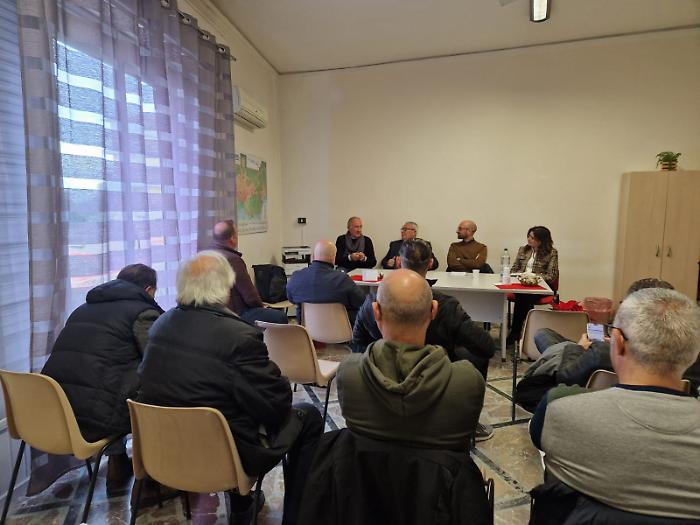 L'incontro tenutosi a Comiso con i vertici di Commerfidi