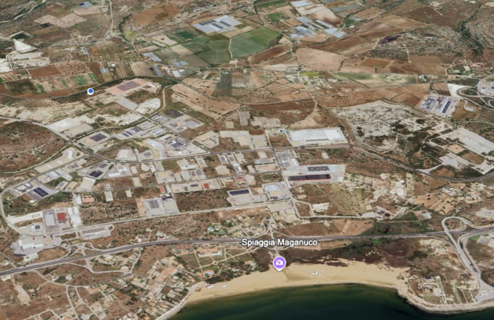 Modica Pozzallo zona industriale