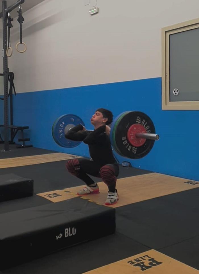 Samuel Cocuzza in azione