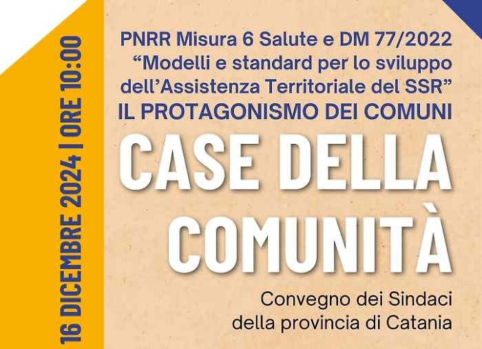 locandina convegno casa comunit&agrave;