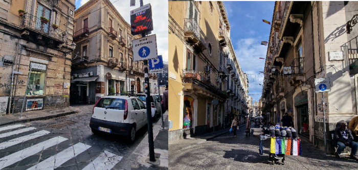 Catania, ZTL in via Corridoni e in via Pacini