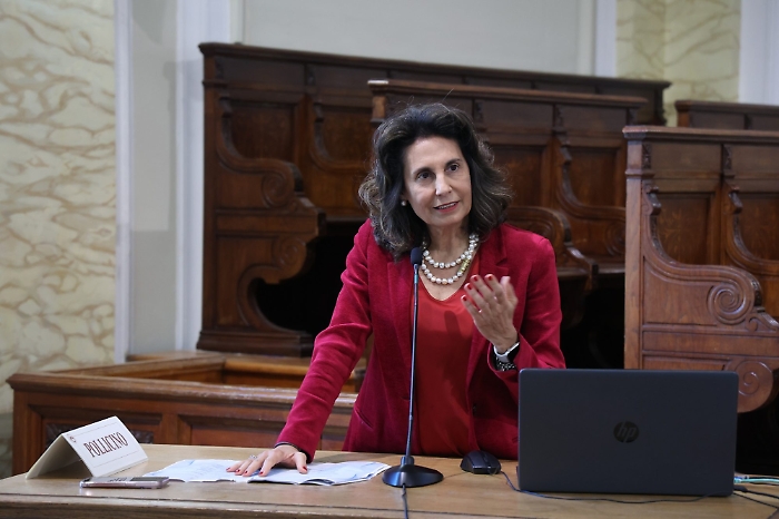 La rettrice dell'Universit&agrave; di Messina Giovanna Spatari