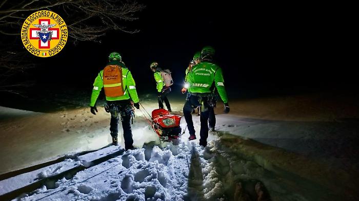 Soccorso Alpino siciliano opera sulle Madonie