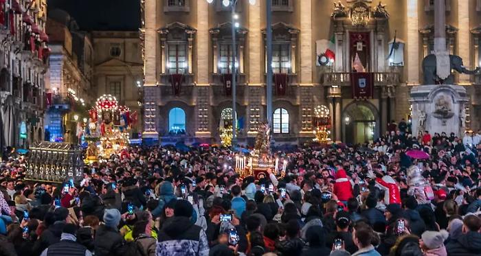 Catania Duomo festa