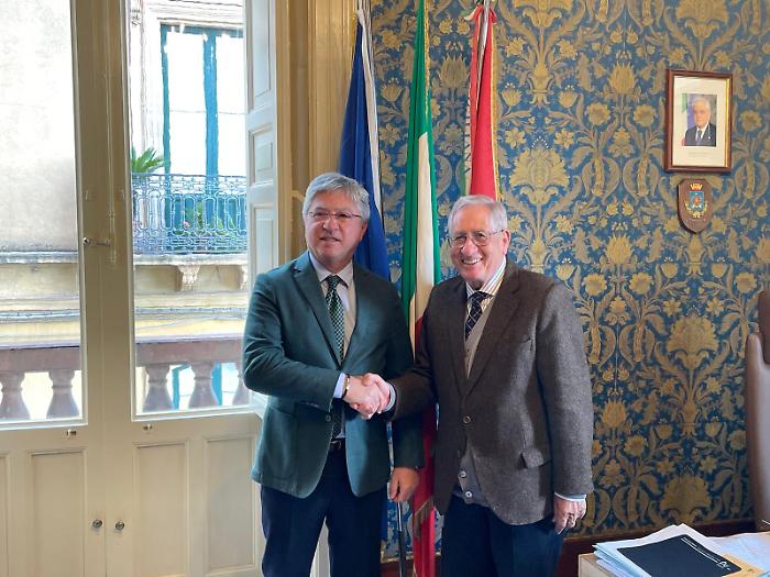 Foto Visita istituzionale Questore Marco Giambra